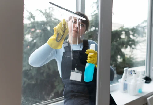 Nettoyage de vitres intérieures et extérieures à Escamps
